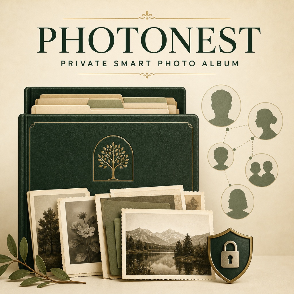 PhotoNest|顔グループ対応・ローカル写真アルバム