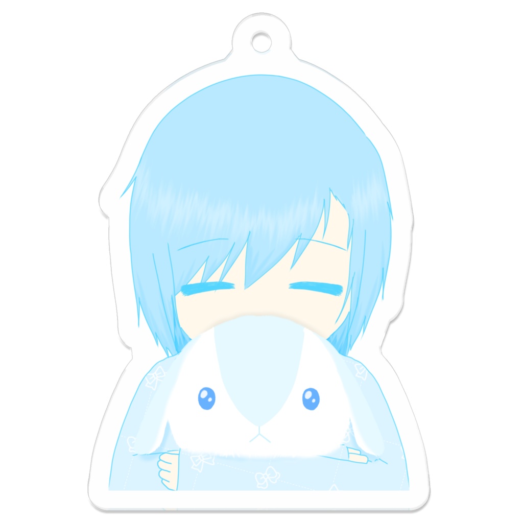 アクリルキーホルダー【耳なし】