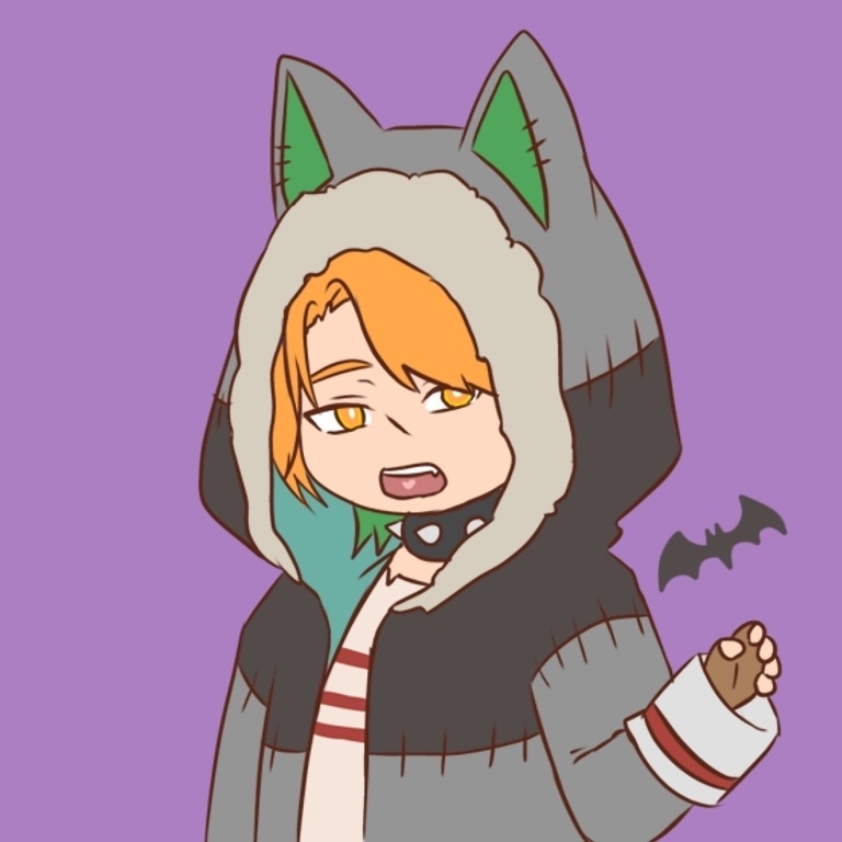 ハロウィン丸缶バッジVer.1(アルン、メリュー)