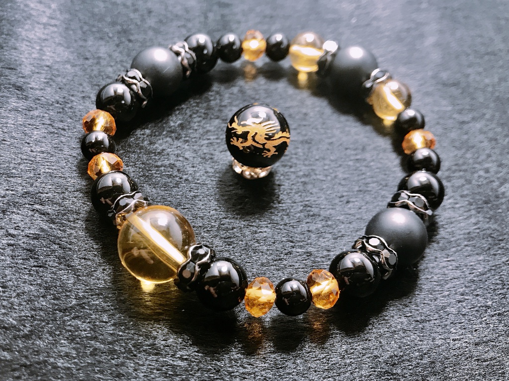 影騎士・月輪 パワーストーンブレスレット