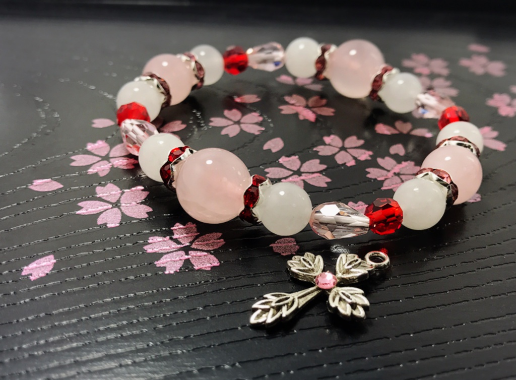 テレサ(桜火輪舞曲)パワーストーンブレスレット