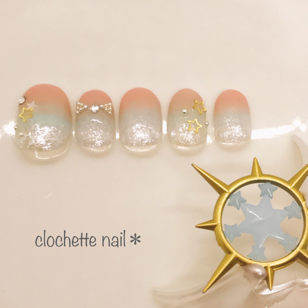 ネイルチップ カードキャプターさくら フライトイメージ Clochette Nail Booth