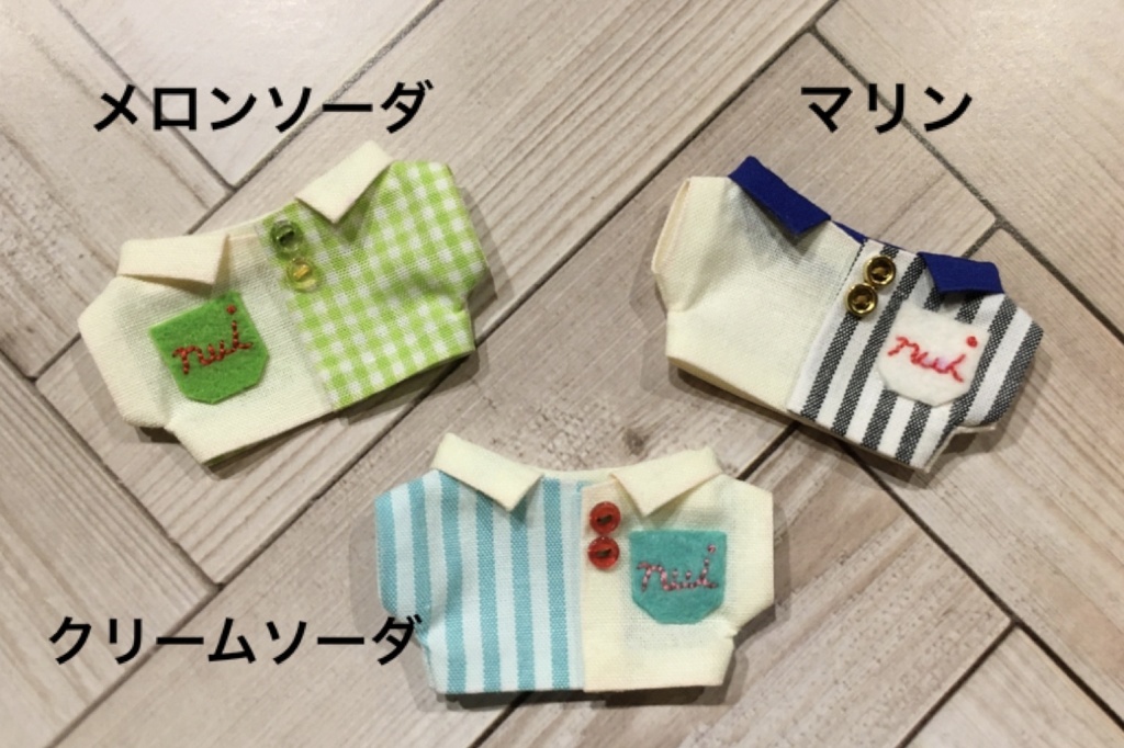 襟付きシャツ