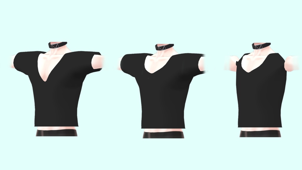 水瀬専用-Vネックシャツ-