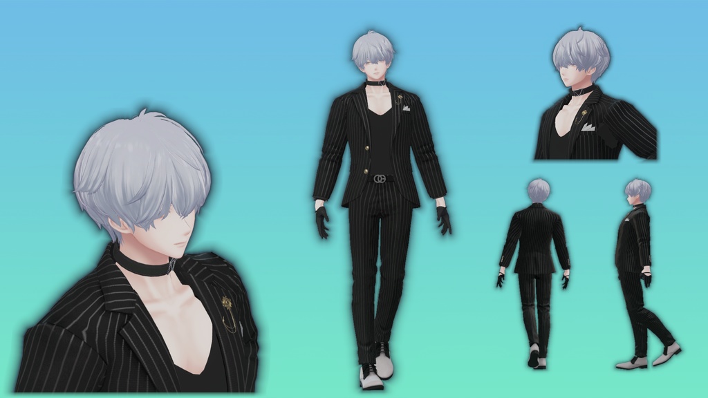 水瀬専用-Vネックシャツ-