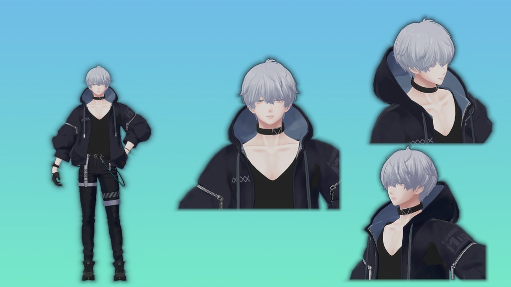 水瀬専用-Vネックシャツ-