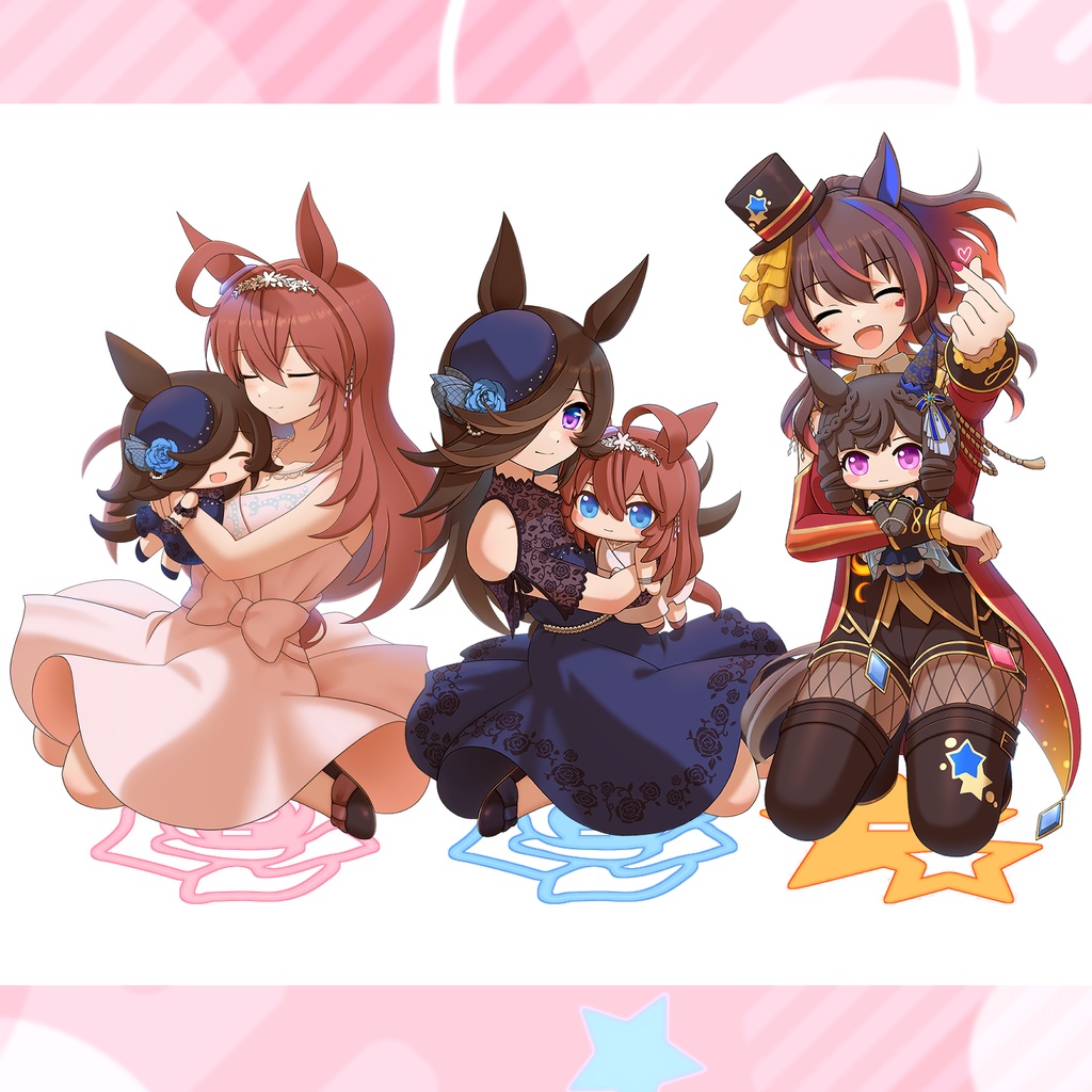 アクリルスタンド ドレス&ドロワver（全3種）