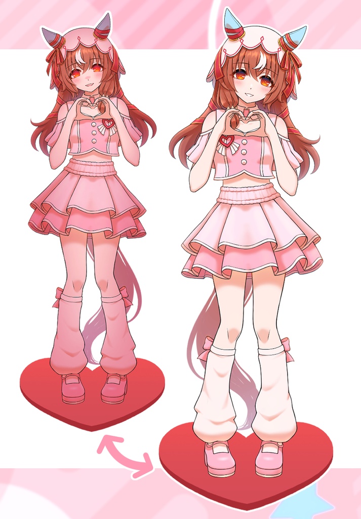 両面アクリルスタンド めにしゅきver(全2種)