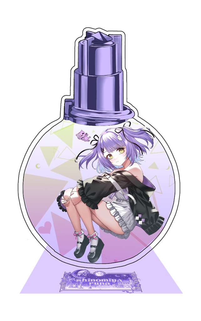 【VGGC 10th】香水モチーフグッズ 神成きゅぴ/橘ひなの/空澄セナ/紫宮るな