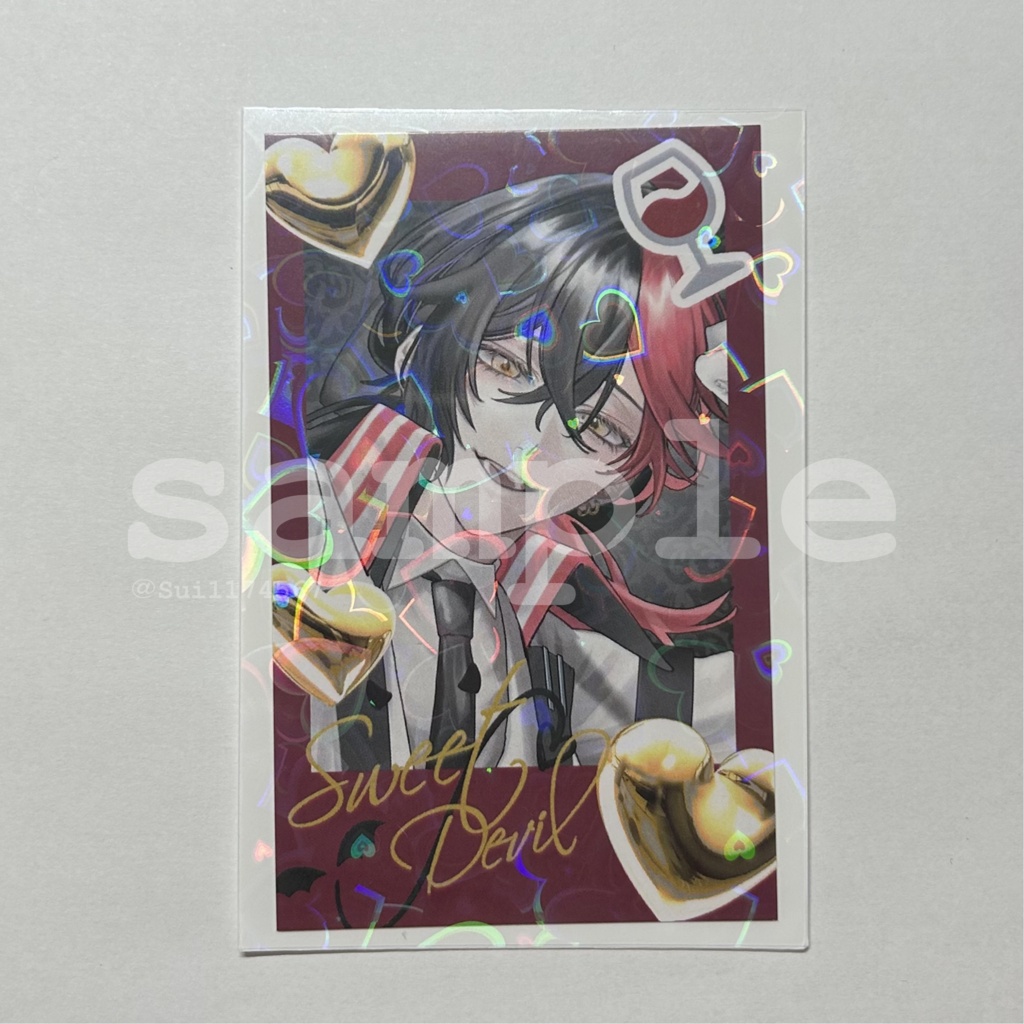 箔押しチェキ