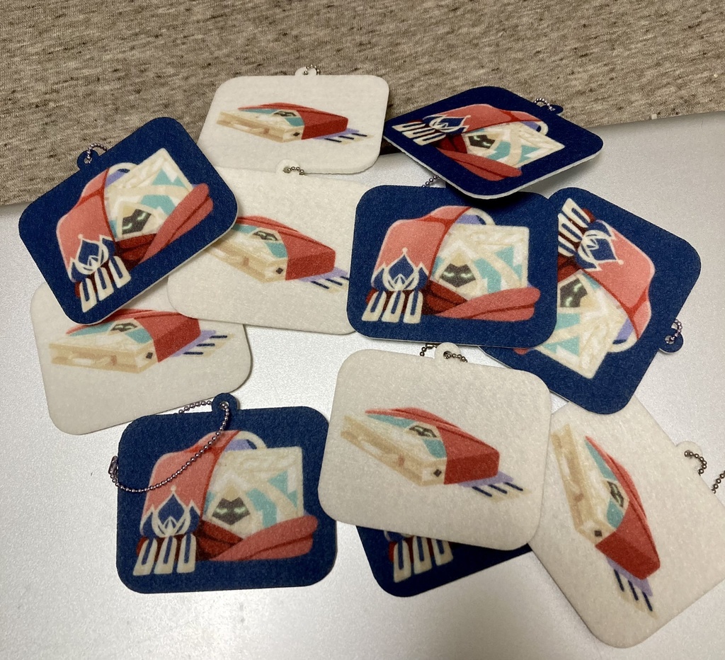 すやすやメラックフェルトキーホルダー