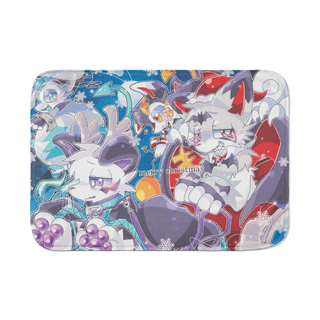 いじわるグリモアサンタのブランケット