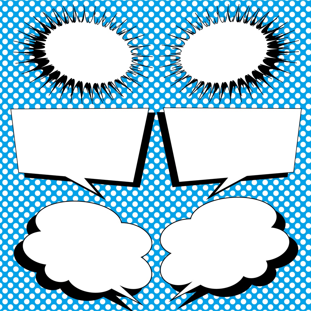 【一部無料】動く ココフォリア用吹き出し素材【文字素材付き】