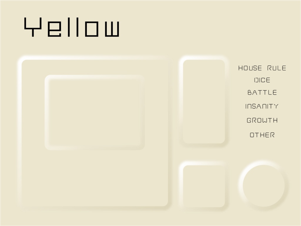 【無料/投げ銭】ココフォリア用 まろやかな部屋パネル