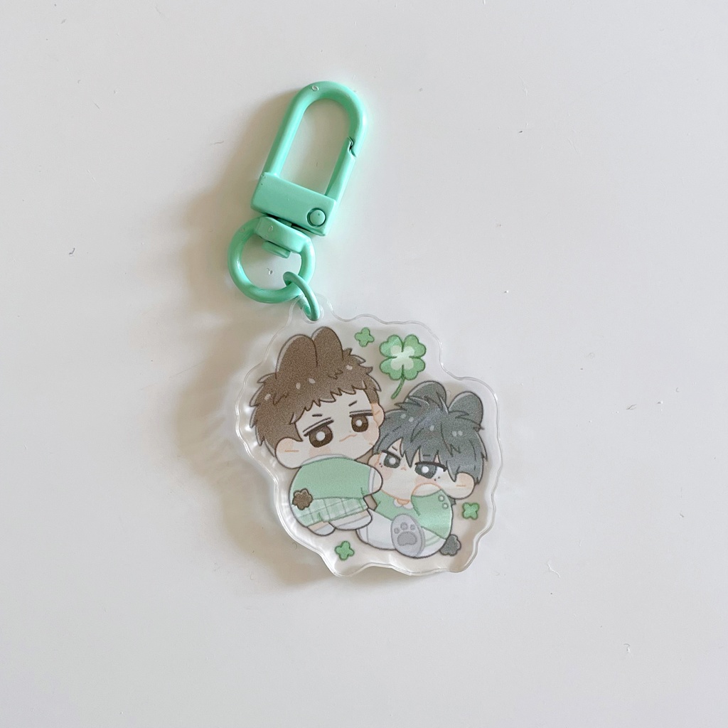 うさちゃん流三のアクリルキーホルダー