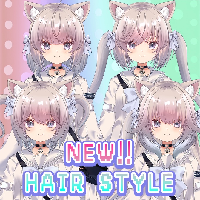 【live2d】カスタムガールはに~ちゃん【VTS専用】