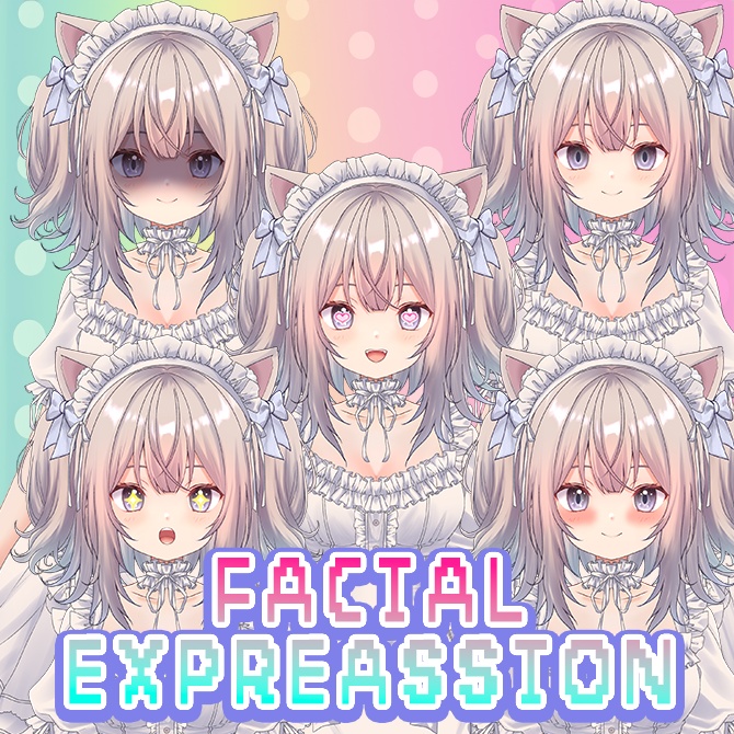 【Live2D】カスタムガールめいどはに~ちゃん【VTS専用】