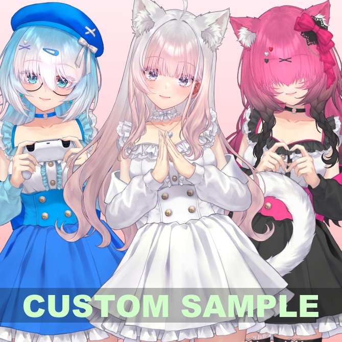 【Live2D】カスタムマイガール♡【VTS専用】