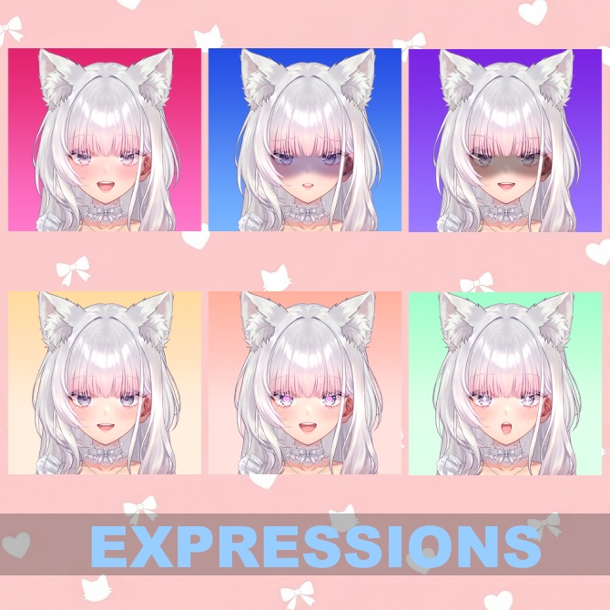 【Live2D】カスタムマイガール♡【VTS専用】