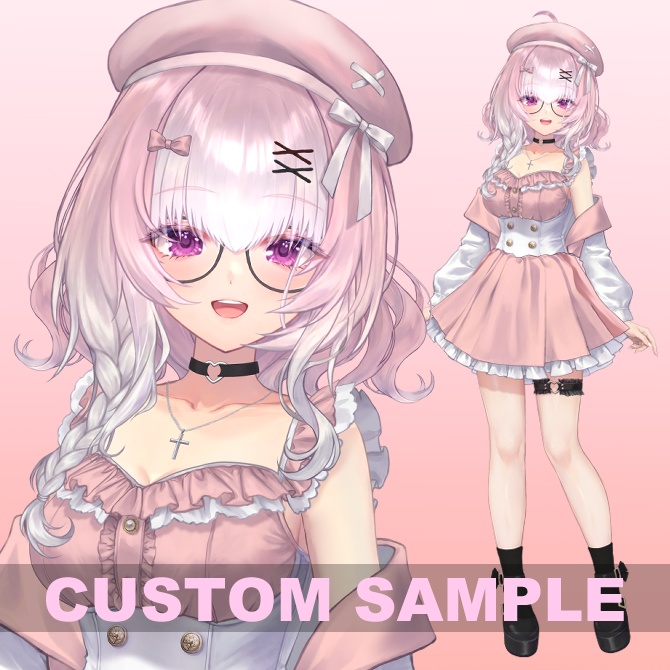 【Live2D】カスタムマイガール♡【VTS専用】