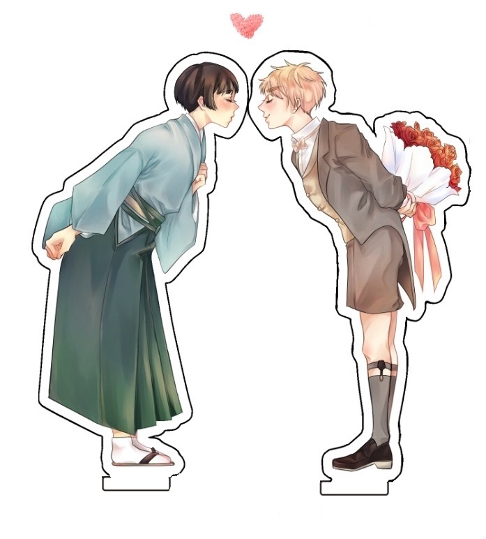 くちづけ島国アクスタ