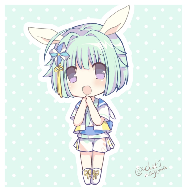 はじめくん七夕アクリルストラップ