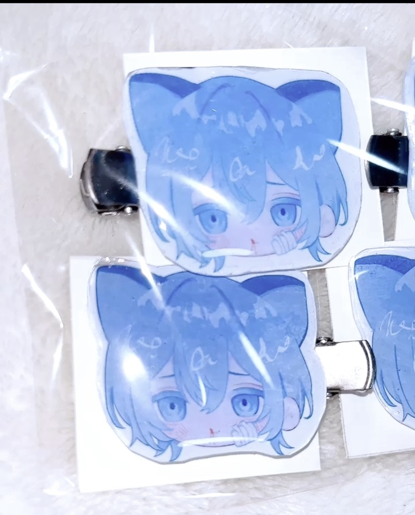 蛸ちゃん前髪クリップ