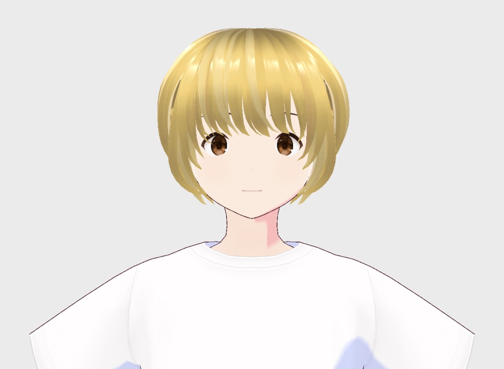 【free/無料】編み込みヘア(カラーバリエーション有)【髪型/vroid正式版】