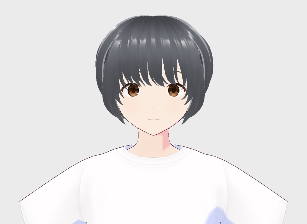 【free/無料】編み込みヘア(カラーバリエーション有)【髪型/vroid正式版】