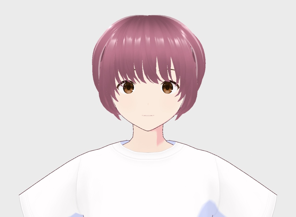 【free/無料】編み込みヘア(カラーバリエーション有)【髪型/vroid正式版】