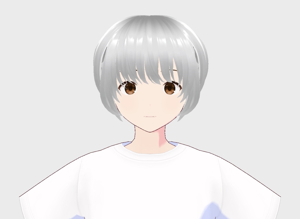 【free/無料】編み込みヘア(カラーバリエーション有)【髪型/vroid正式版】