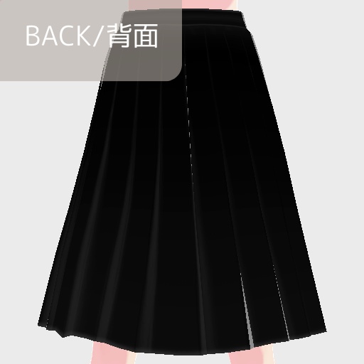 【free/無料】デザイン入りプリーツスカート【ボトムス/vroid正式版】