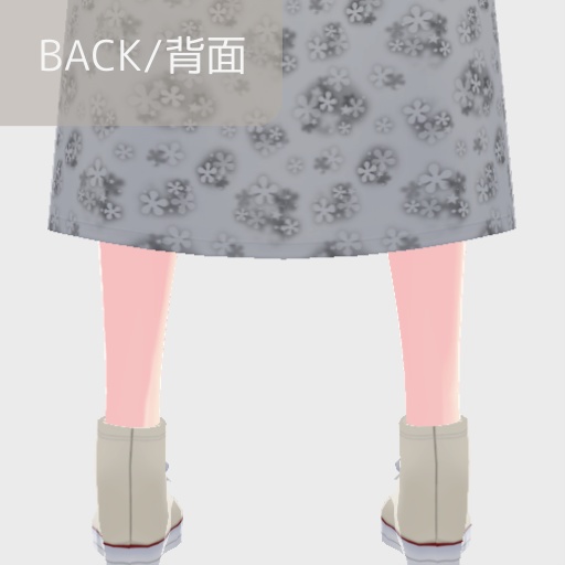 【無料】シンプルノースリーブマキシワンピース【ワンピース/vroid正式版】