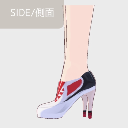 【無料版あり】スニーカーっぽく見えるショートブーツ【靴/vroid正式版】