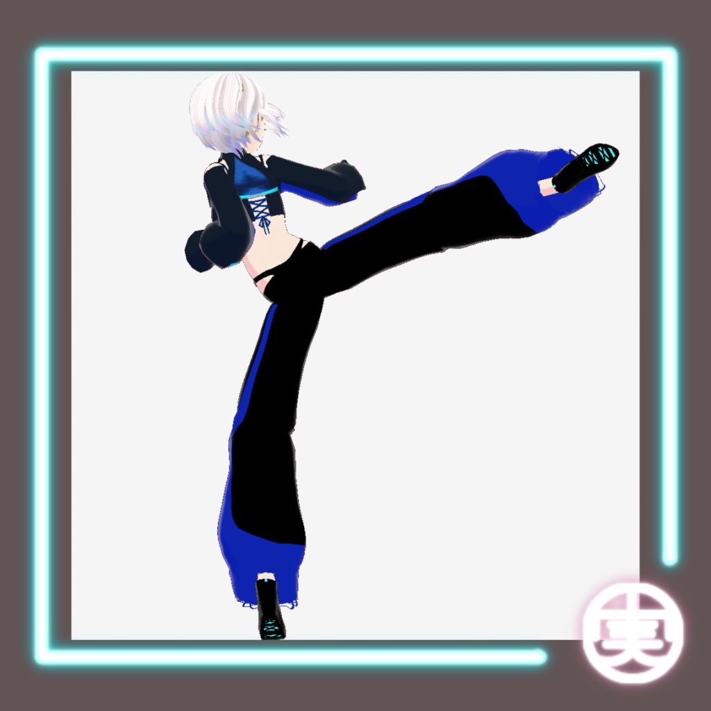 【無料】スポーツウェア3点【トップス・ボトムス・靴/vroid正式版】