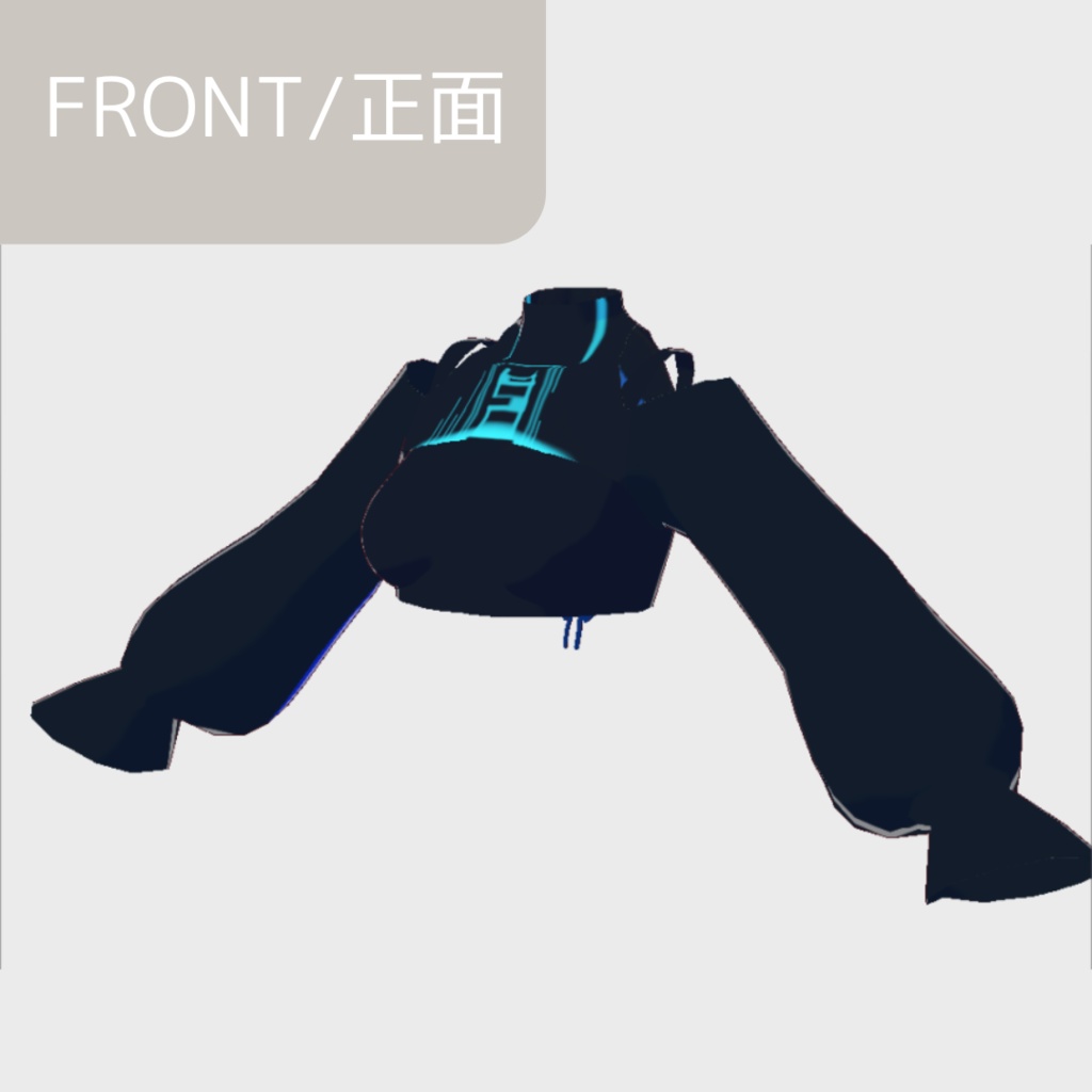 【無料】スポーツウェア3点【トップス・ボトムス・靴/vroid正式版】