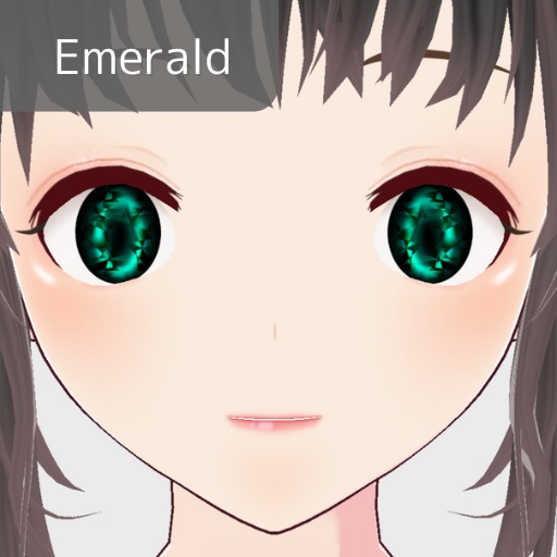 宝石の瞳(カラーバリエーション有)【瞳/vroid正式版】