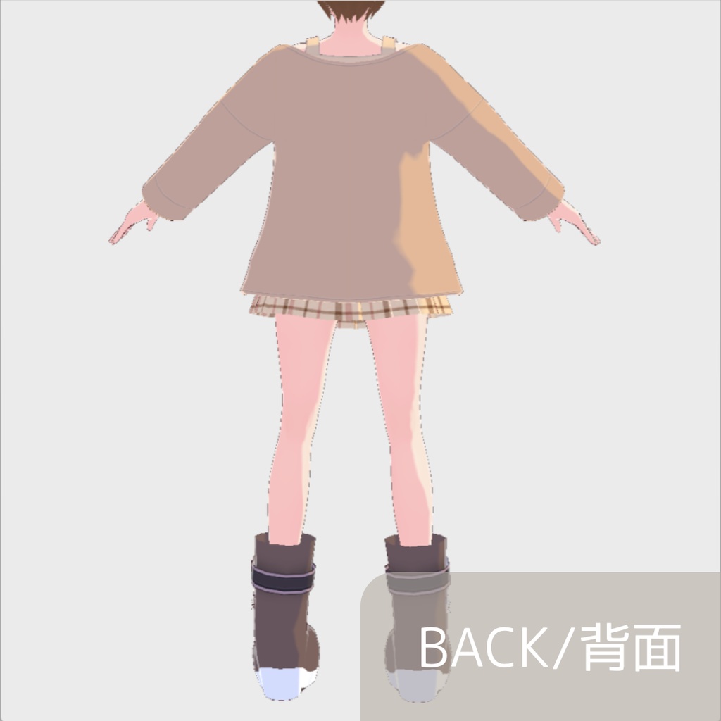 【MerryChristmas】【無料/FREE】カジュアルクリスマスセット【3点セット/vroid正式版】