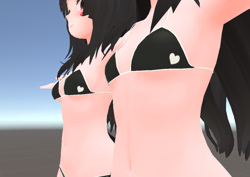 【キッシュ素体用】いい感じの胸(ビキニ付き)