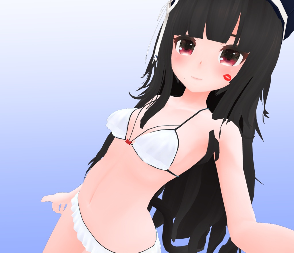 (リアアリス・キッシュ・ティエン対応)フリフリビキニ