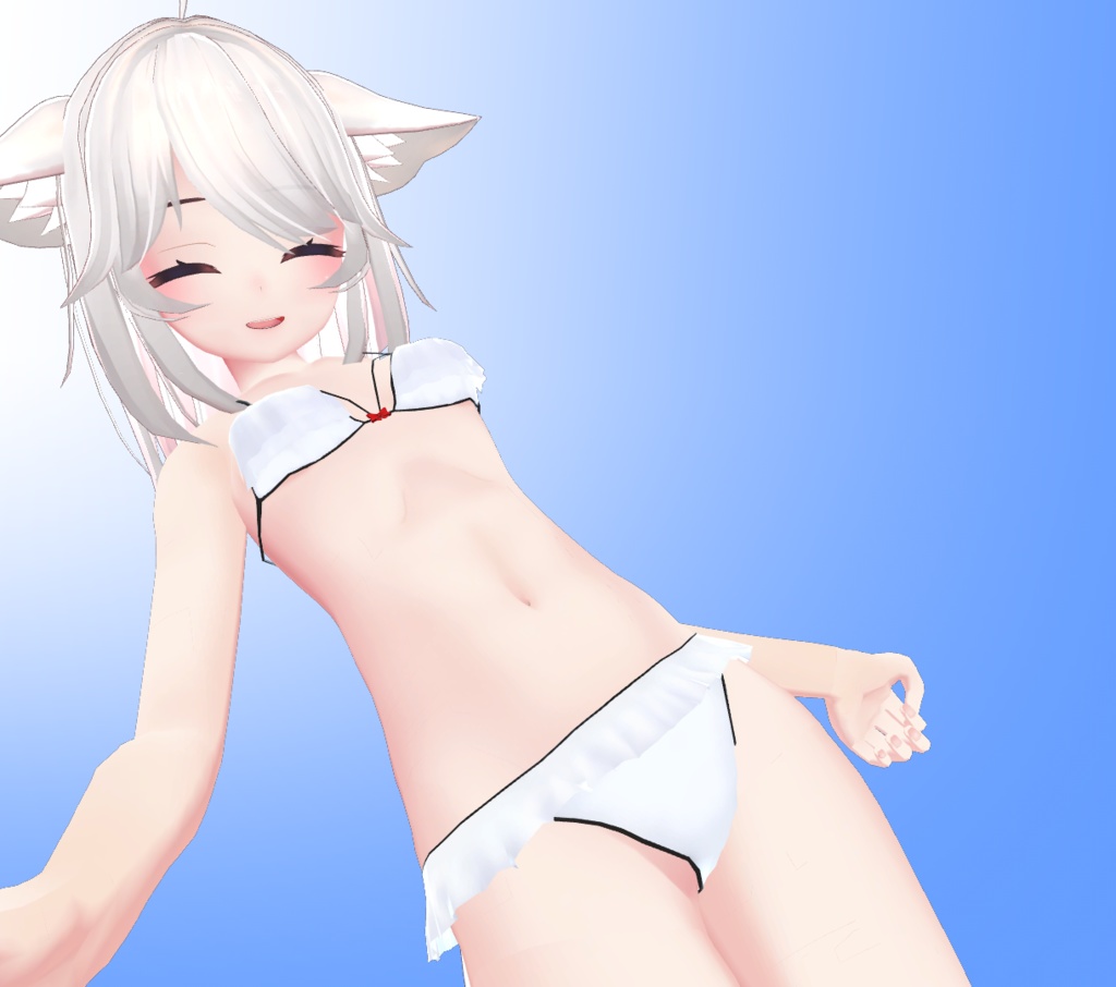 (リアアリス・キッシュ・ティエン対応)フリフリビキニ