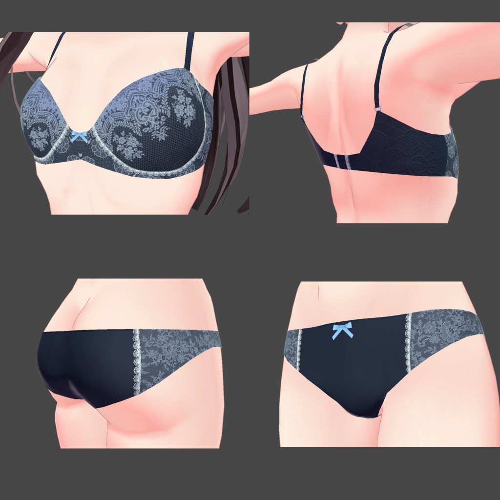 ここあちゃん用下着(パンツパッチ対応)