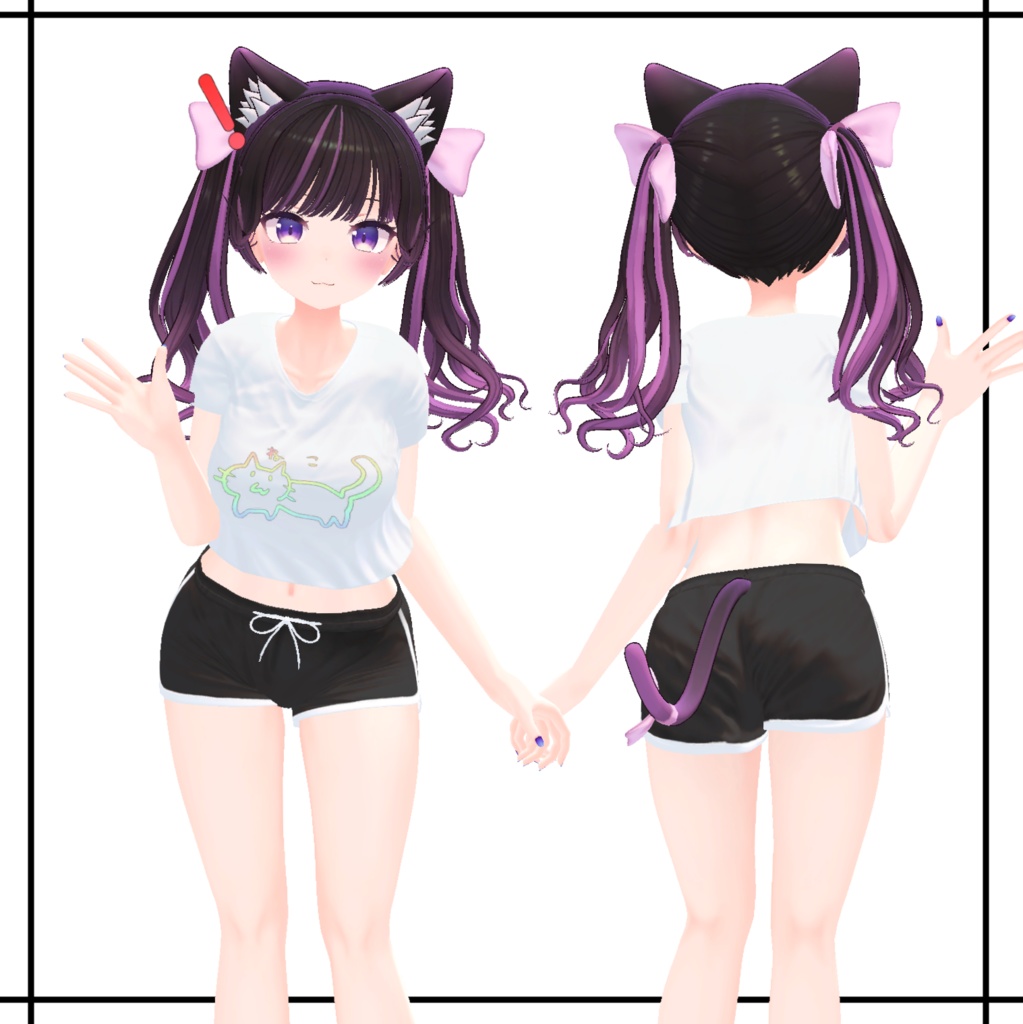 へそ出しドルフィンパンツ【あのん・桔梗・舞夜】