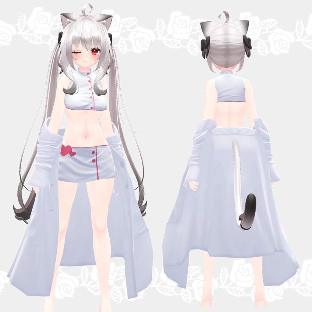 白衣とナース服とお砂糖【桔梗・舞夜・セレスティア対応衣装】