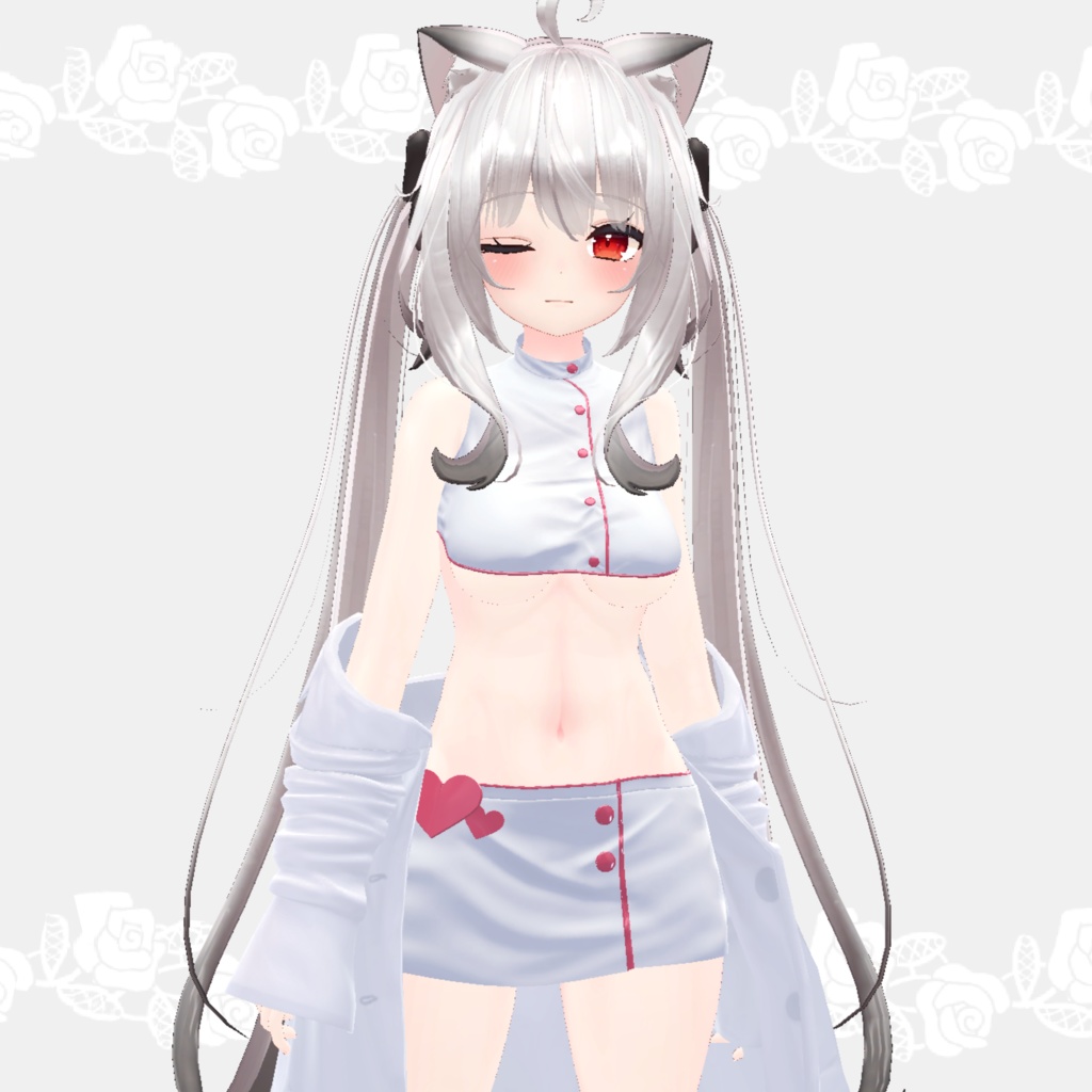 白衣とナース服とお砂糖【桔梗・舞夜・セレスティア対応衣装】