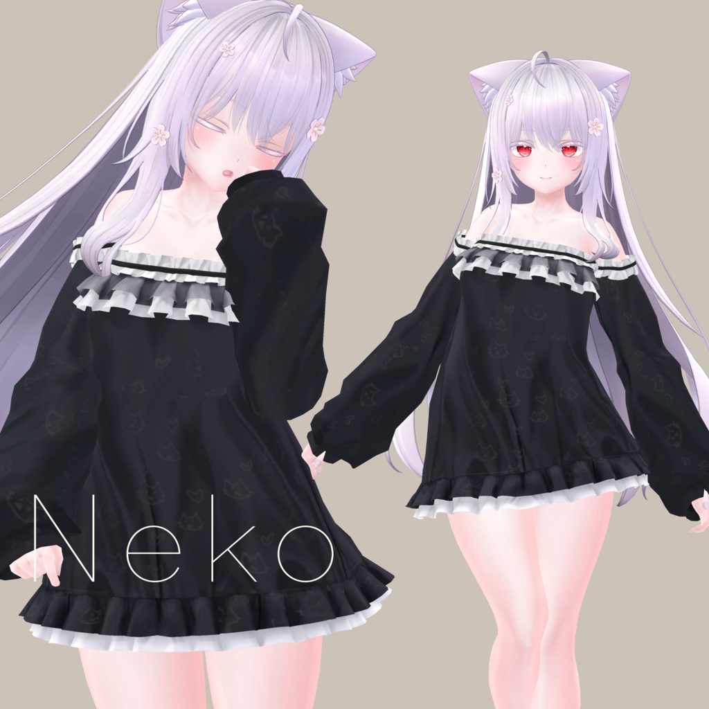 NEKO【マヌカ 萌 桔梗 舞夜 あのん カリン セレスティア 対応衣装】