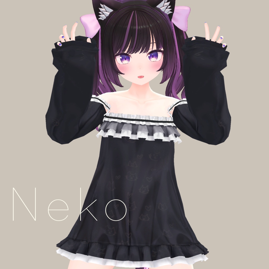 NEKO【マヌカ 萌 桔梗 舞夜 あのん カリン セレスティア 対応衣装】