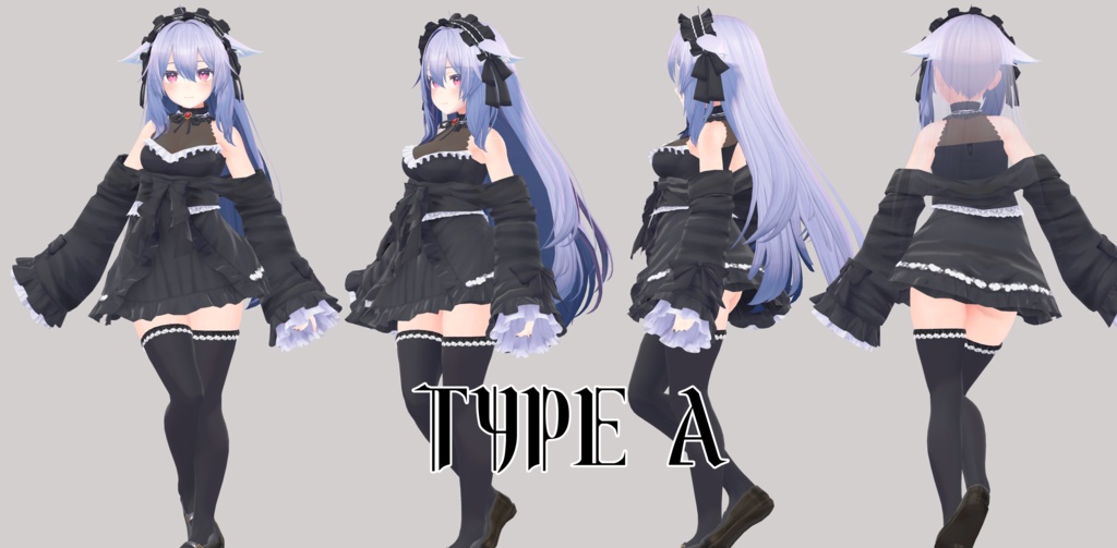 Gothic Lolita Set【マヌカ 萌 舞夜 セレスティア 桔梗 対応衣装】