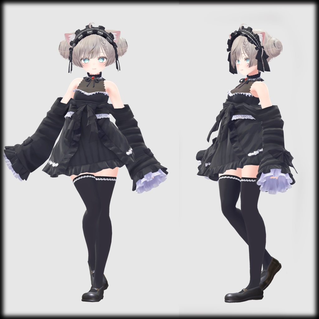 Gothic Lolita Set【マヌカ 萌 舞夜 セレスティア 桔梗 対応衣装】
