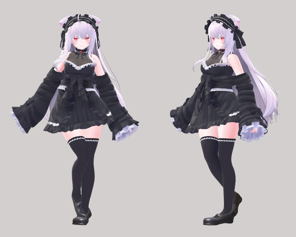 Gothic Lolita Set【マヌカ 萌 舞夜 セレスティア 桔梗 対応衣装】